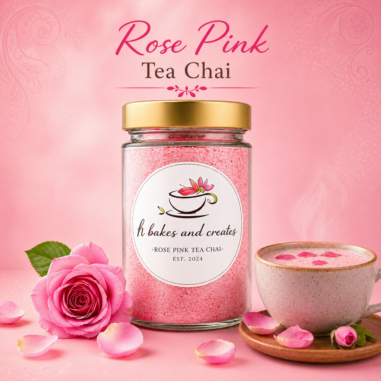 Rose Pink Tea Chai Blend